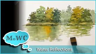 Two Simple Water Reflection Approaches in Watercolor [GIVEAWAY EXPIRED]