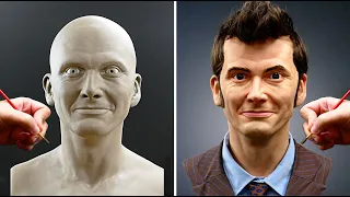 Sculpting The Tenth Doctor  -  Doctor Who