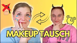 HEUL NICHT - MACH EINFACH 😈 Makeup Swap mit @LikeADaisyInSpring #ungeschönt