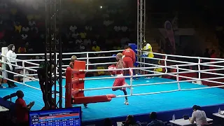 Theo Allotey loses to Patrick Chinyemba - Accra 2023 flyweight semi