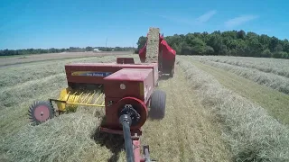 New Holland BC5060 eating