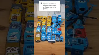 Disney Cars all of my Dinoco cars #shorts #cars #disney