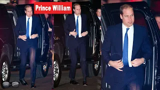 Prince William and Kate Middleton arrive at their hotel in NYC