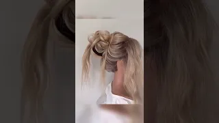 Amazing updo hairstyle tutorial #hairstyle