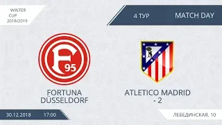 AFL Kyiv | 4 тур | Winter Cup 2018-19 | Fortuna Dusseldorf - Atletico Madrid-2 | Огляд