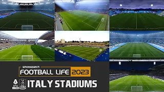 SP FOOTBALL LIFE 2023 | ITALY STADIUM SERVER | 14 STADIUMS INCLUDE