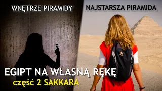 🇪🇬  Egipt na własną rękę. Najstarsza piramida