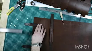 Leather Knife Roll DIY. Скрутку из кожи своими руками.