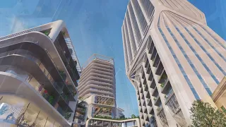 Walkthrough Mercury Towers by Zaha Hadid Architects