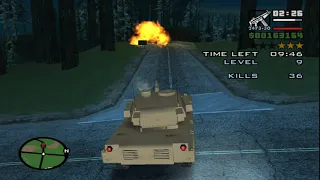 Easiest way to complete the Vigilante missions in GTA San Andreas - Lets use a Tank!