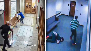 5 INSANE Courtroom ESCAPES Caught On Camera!