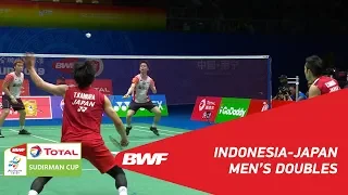 SF | MD | GIDEON/SUKAMULJO (INA) vs. KAMURA/SONODA (JPN) | BWF 2019