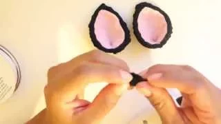 Cat Ear Hair Clips - Cat Halloween Costume