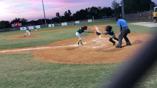 Kid get hit by pitch on the face nahaliel alvarez