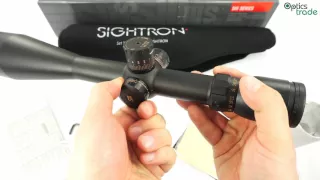 Sightron SIII 8-32x56 LR MOA rifle scope review