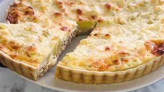 QUICHE AU THON ÉCONOMIQUE EXPRESS: Avec recette de pâte brisée maison facile et rapide. Deli Cuisine