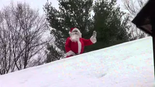 THE REAL SANTA CLAUS CAUGHT ON TAPE