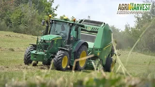 **NEW** JOHN DEERE V451M Round Baler | Official video