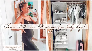 PREGNANT FALL CLEAN & ORGANIZE WITH ME / PREPPING FOR BABY BOY / DITL OF A SAHM 2020 /Lii Borossy