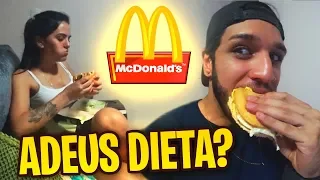 A GENTE QUEBROU A DIETA NO MC DONALDS!!!