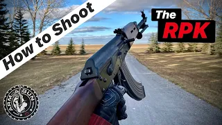 How to shoot the RPK | Valmet M78