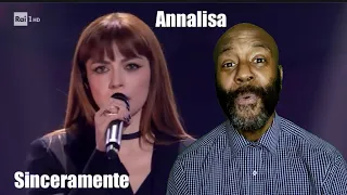 Annalisa - Sinceramente (Official Video & LIVE- Sanremo 2024) REACTION