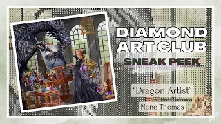 Diamond Art Club Sneak Peek! "Dragon Artist" by Nene Thomas - Unboxing