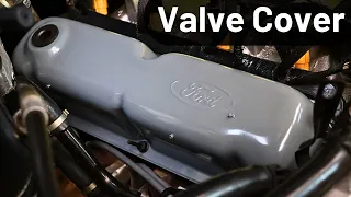 Replace Engine Valve Cover Gasket | 1980-1996 Ford Bronco F150 Oil Leak Repair | Bronco Restoration