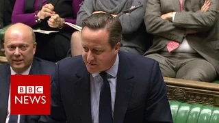 Cameron and Corbyn clash over housing - BBC News