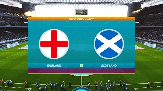 England vs Scotland | GROUP D | UEFA EURO 2021 Gameplay