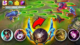 WE TURNED ZWAG INTO THE SCARIEST KOG'MAW YOU'VE EVER SEEN (4 ENCHANTER FUNNEL!)