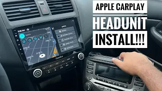 Installing a 10 Inch Dasaita Headunit With Apple Carplay