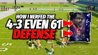 How to EASILY DESTROY the 43 Even 61 Defense in Madden 22