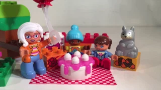 Lego Duplo My Town Birthday Picnic Unboxing and Speed Build
