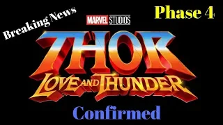 THOR: LOVE AND THUNDER | 2019 Comic Con (Chris Hemsworth, Tessa Thompson & Natalie Portman)