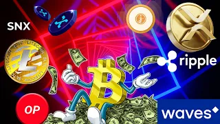 BITCOIN КУЛЬМИНАЦИЯ БЛИЗКО🔥РАЗВИТИЕ XRP🎙, WAVES 🖲, LTC 🔱 ПРИОРИТЕТ SNX🔹, JASMY🛎, OPTIMISM ⭕️