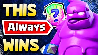 The *NO SKILL* Elixir Golem Deck That Can't Be BEATEN...