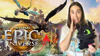 EPIC UNIVERSE: First Look at HOW TO TRAIN YOUR DRAGON
