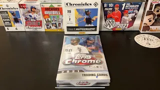 2021 Topps Chrome Hobby Lite Box…Yikes, this was kinda rough…