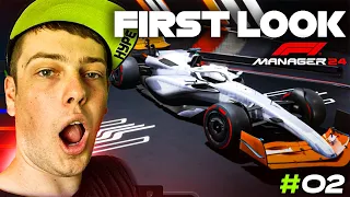 My first race in F1 Manager 24 was INSANE! (Official Gameplay)