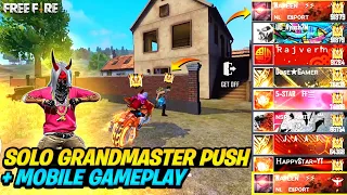 Solo Ranked Push Gameplay | Grandmaster Solo Push - Garena Free Fire