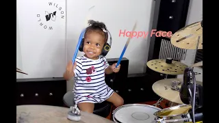 Pretty World Drum Cover by 21mos old, Shia Wilson | Wilson World