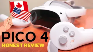 Pico 4 VR Unboxing and Honest Review - CANADA/US IMPORTED - First Impressions !