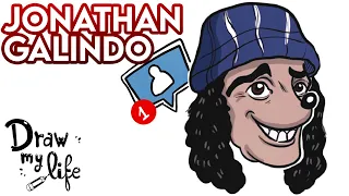 ¡ALERTA! El PELIGROSO RETO DE JONATHAN GALINDO | Draw My Life en Español