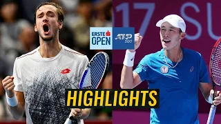 Daniil Medvedev vs Jason Jung 莊吉生 Highlights ERSTE BANK OPEN VIENNA 2020