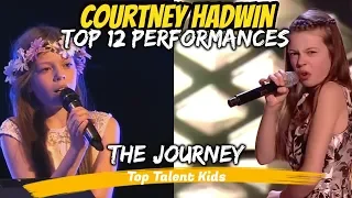 🌟 COURTNEY HADWIN 🌟 The Journey - Top 12 performances