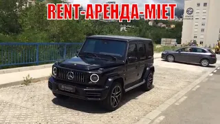 Mercedes G400 AMG Аренда авто Черногория