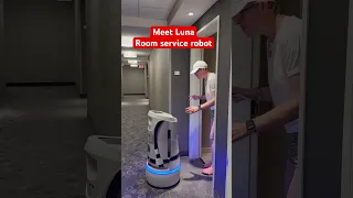 Meet Luna The Room Service Robot