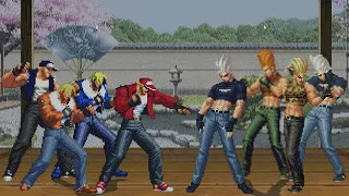 [KOF Mugen] Memorial | Terry Bogard vs Benimaru Nakaido [ 4vs4 ]