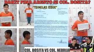 Col. Bonifacio Bosita (Ret.) Pina aresto | Tsinelas Issue | Col. Bosita VS Col. Nebrija | #RSAP #LTO